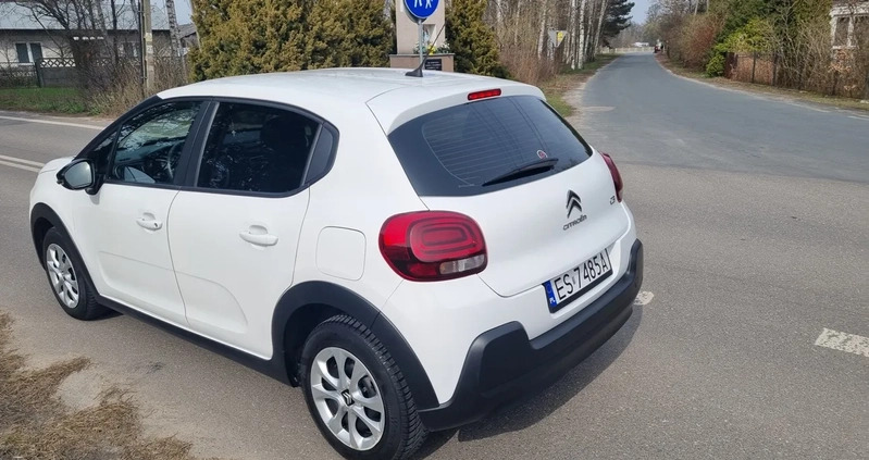 Citroen C3 cena 49900 przebieg: 28000, rok produkcji 2021 z Skierniewice małe 79